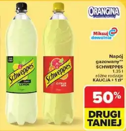 Carrefour Market Napój gazowany schweppes oferta