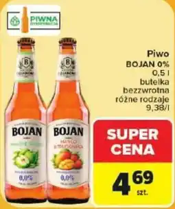 Carrefour Market Piwo BOJAN 0% oferta
