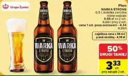 Carrefour Market Piwo Warka Strong oferta