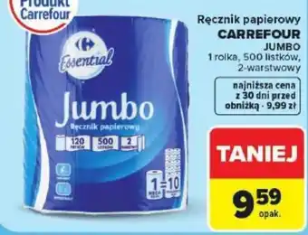 Carrefour Market Ręcznik papierowy Jumbo oferta