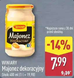 ALDI Winiary Majonez dekoracyjny oferta