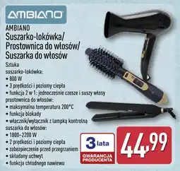 ALDI Ambiano Suszarko-lokówka/Prostownica do włosów/Suszarka do włosów oferta