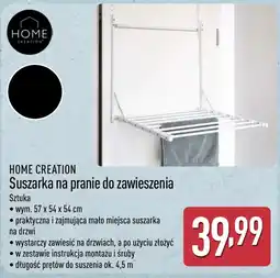 ALDI HOME CREATION Suszarka na pranie do zawieszenia oferta
