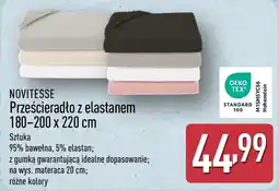 ALDI NOVITESSE Prześcieradło z elastanem oferta
