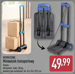 ALDI WORKZONE Miniwózek transportowy oferta