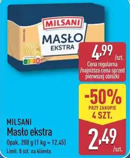 ALDI MILSANI Masło ekstra oferta