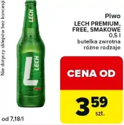 Carrefour Express Piwo LECH PREMIUM, FREE, SMAKOWE oferta