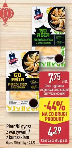 ALDI Go Asia Pierożki Gyoza z Warzywami oferta
