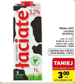 Carrefour Express Mleko UHT ŁACIATE oferta