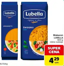 Carrefour Express Makaron LUBELLA oferta