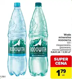 Carrefour Express Woda mineralna RODOWITA oferta