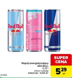 Carrefour Express Napój energetyzujący RED BULL oferta