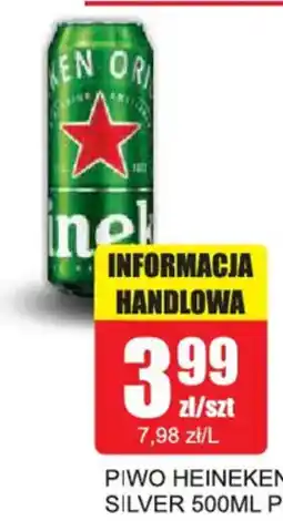 Bingo Piwo Heineken Silver oferta