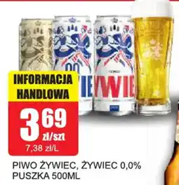 Bingo Piwo Żywiec, Żywiec 0,0% oferta