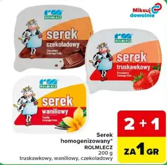 Carrefour Express Serek homogenizowany* ROLMLECZ oferta