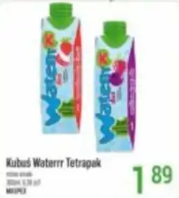 Livio Kubus Waterrr Tetrapak oferta