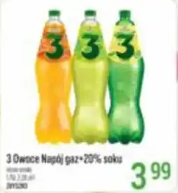 Livio 3 Owoce Napój gaz+20% soku oferta