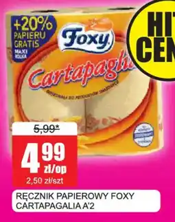 Bingo Ręcznik Papierowy Foxy Cartapagalia A'2 oferta