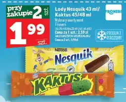 Topaz Lody Nesquik / Kaktus oferta