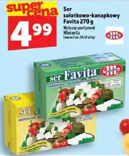 Topaz Ser sałatkowo-kanapkowy Favita oferta