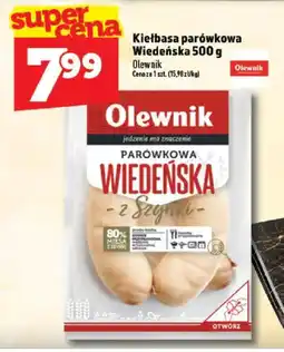Topaz Kiełbasa Parówkowa Wiedeńska Olewnik oferta