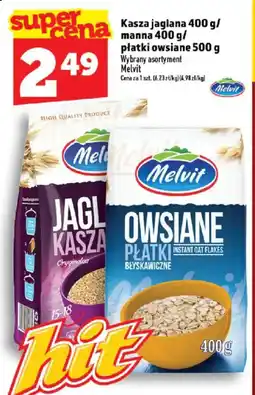 Topaz Kasza jaglana manna płatki owsiane oferta