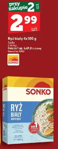 Topaz Ryż biały Sonko oferta