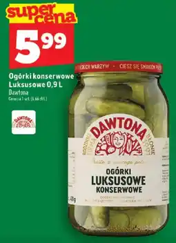 Topaz Ogórki Luksusowe Konserwowe Dawtona oferta