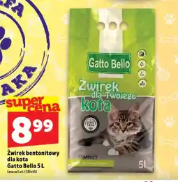 Topaz Żwirek bentonitowy dla kota Gatto Bello oferta