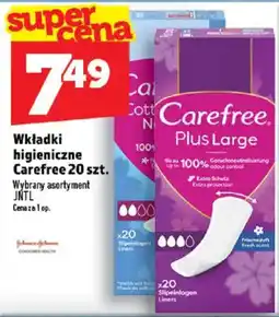 Topaz Wkładki higieniczne Carefree oferta