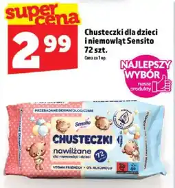 Topaz Chusteczki dla dzieci i niemowląt Sensito oferta