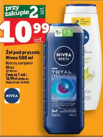 Topaz Żel pod prysznic Nivea oferta