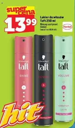 Topaz Lakier do włosów Taft oferta