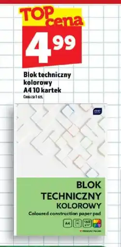 Topaz Blok techniczny kolorowy oferta