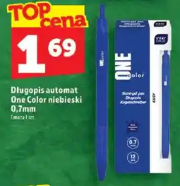 Topaz Długopis automat one color niebieski oferta