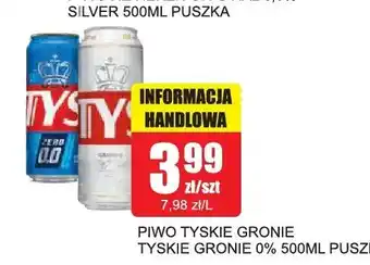 Bingo Piwo Tyskie Gronie oferta