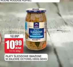 Bingo Płaty śledziowe smażone w zalewie octowej Seko oferta