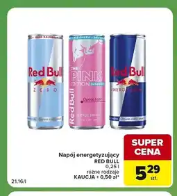Carrefour Express Napój energetyzujący Red Bull Energy Drink oferta