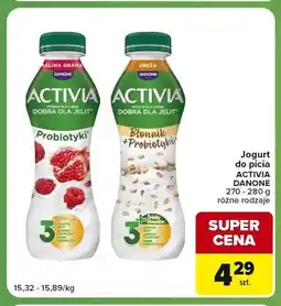 Carrefour Express Jogurt do picia Activia Zboża oferta