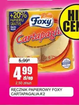 Bingo Ręcznik papierowy Foxy Cartapagalia oferta
