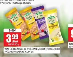 Bingo Wafle ryżowe w polewie jogurtowej Kupiec oferta