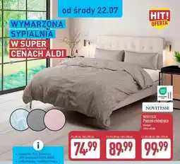 ALDI Pościel chłodząca Novitesse 70x80 cm 140x200 cm oferta