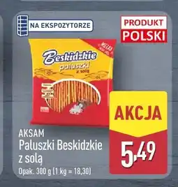 ALDI Paluszki Beskidzkie z solą Aksam oferta
