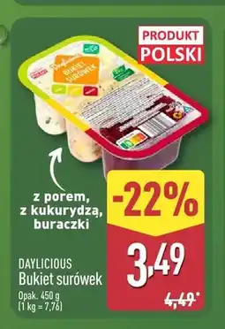 ALDI Bukiet surówek z kukurydzą Daylicious oferta