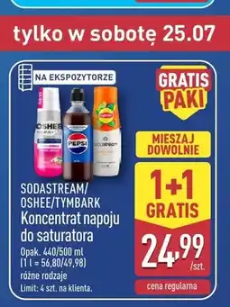 ALDI Koncentrat napoju do saturatora Sodastream oferta