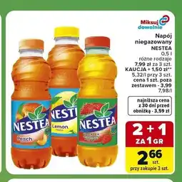 Carrefour Express Napój niegazowany Nestea Green Tea Strawberry Aloe Vera oferta