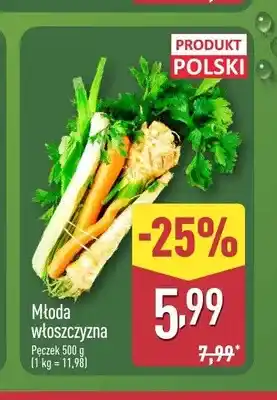ALDI Młoda włoszczyzna polska oferta