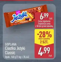 ALDI Ciastka Jeżyki Classic Goplana oferta