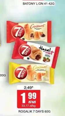 Bingo Rogalik 7 Days z kremem kakaowym oferta