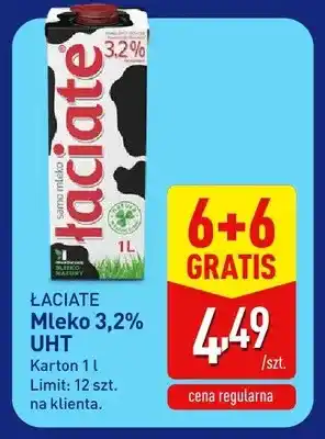 ALDI Mleko Łaciate 3,2% UHT oferta